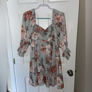 Altr’d State Floral Dress Size L NWOT